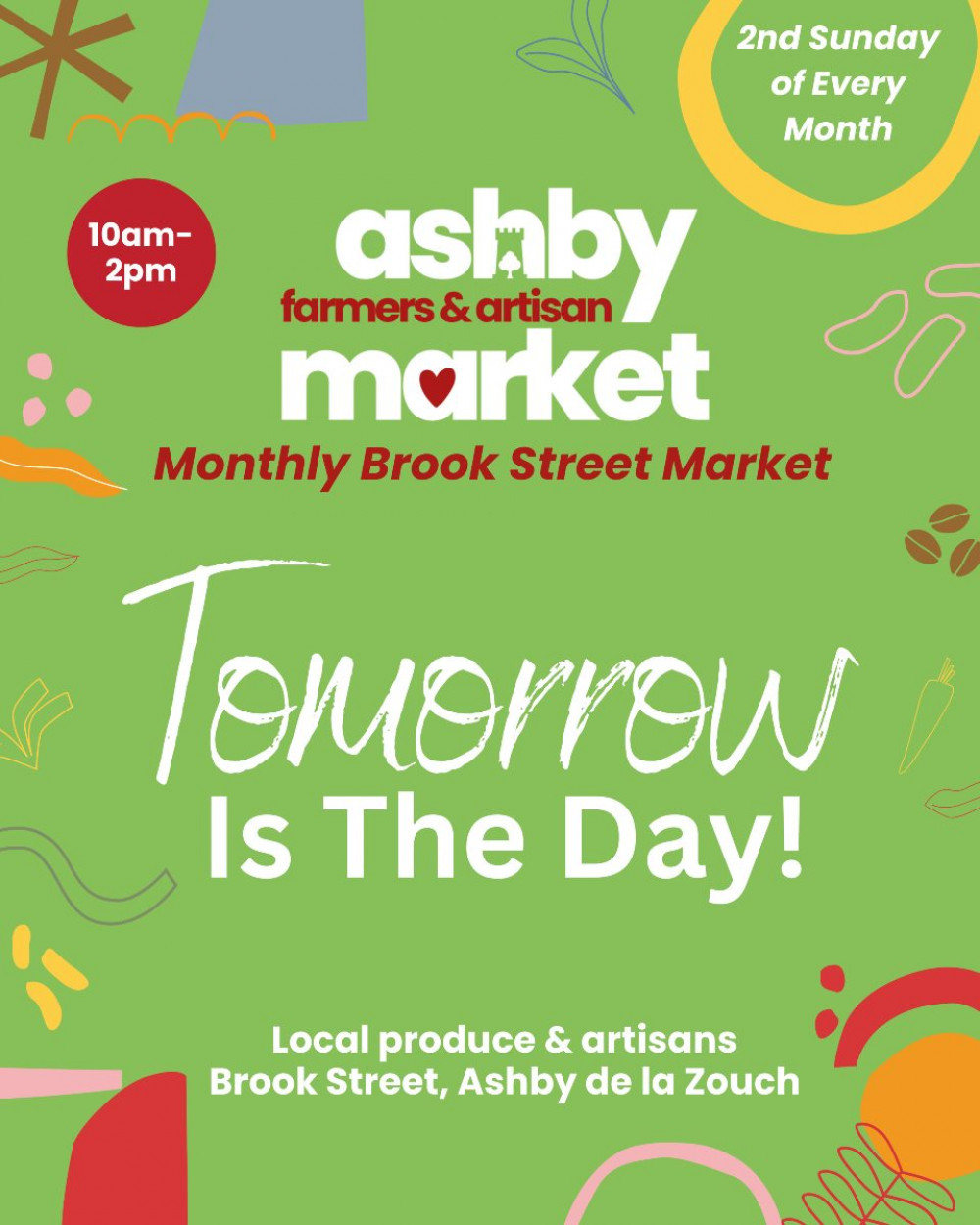 armers and Artisan Market at Brook Street, Ashby de la Zouch