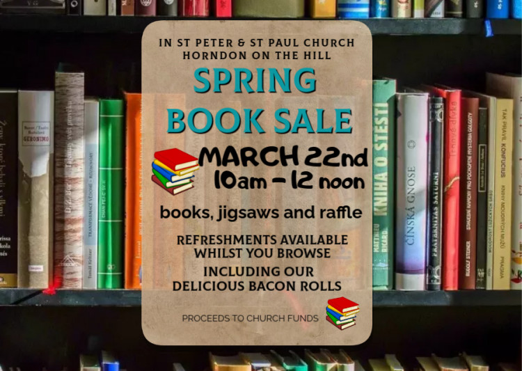 Spring Book Sale