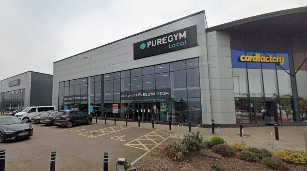 The emergency took place at the PureGym Local in Blackwater Retail Park. 