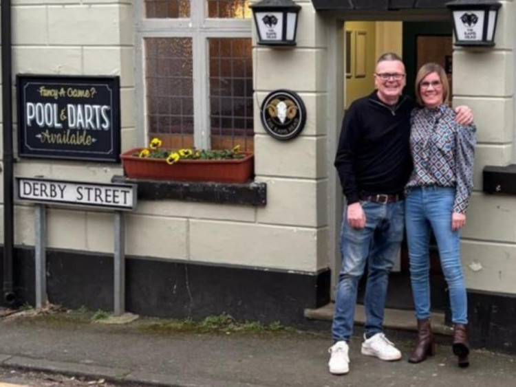 Rob and Helen Moreton are taking over The Rams Head (Credit: Rob Moreton)