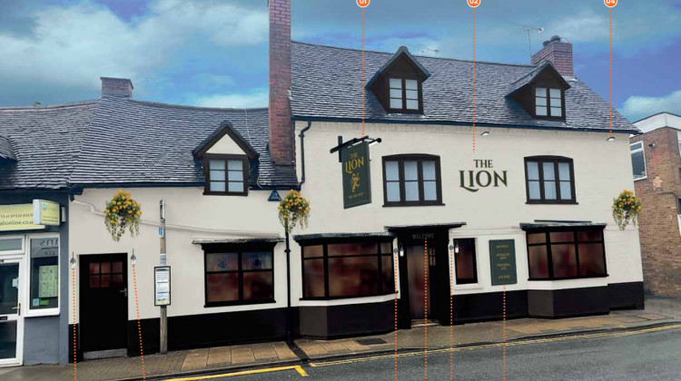 A fresh application has been submitted for The Lion on Warwick Road (image via planning application)