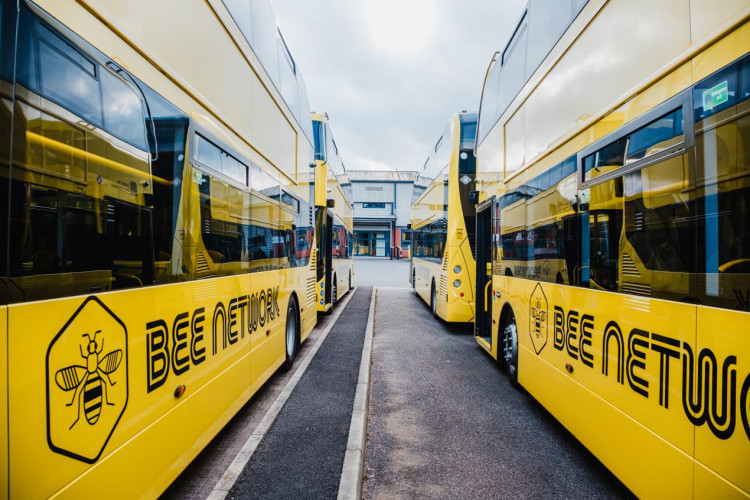 Parents have criticised Bee Network school buses for delays, detours, and drivers needing student directions (Image - TfGM)