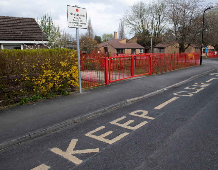 The council announced last month it will be piloting the scheme at four schools (Stock image: School crossing (Getty)).