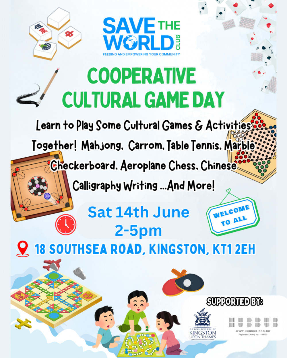 Collaborative Cultural Games Day event