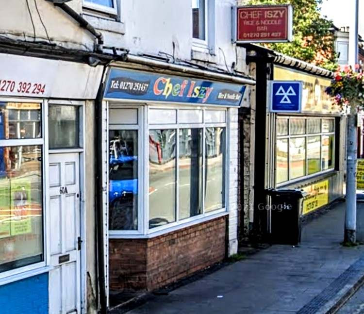 Chef Iszy, Nantwich Road, has been hit with a zero-star food hygiene rating (Google).