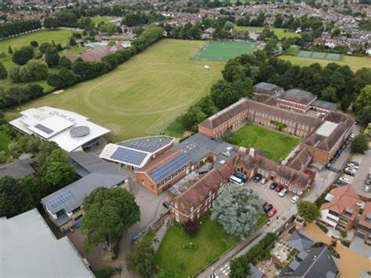 Hitchin Boys School - where 97% of children are reportedly happy 