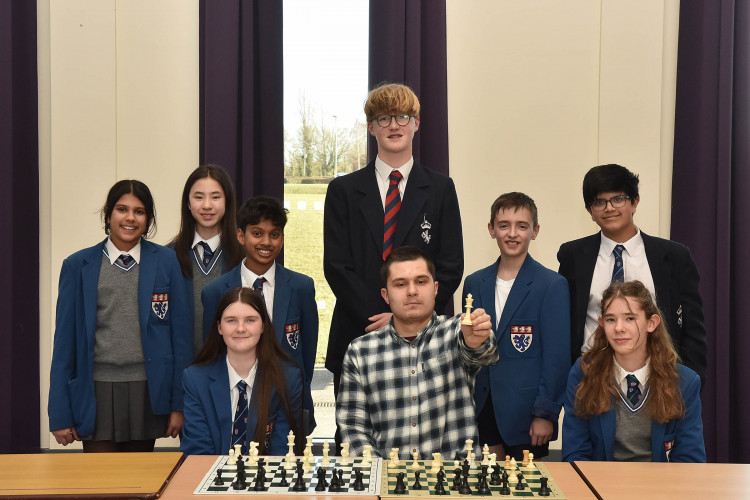 Aspiring chess grandmaster Artem Lutsko recently paid a visit to King's School 