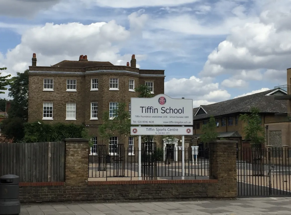 Tiffin School on Queen Elizabeth Road in Kingston is among the top 50 happiest schools in the UK, according to the Sunday Times (Image via Google Maps)