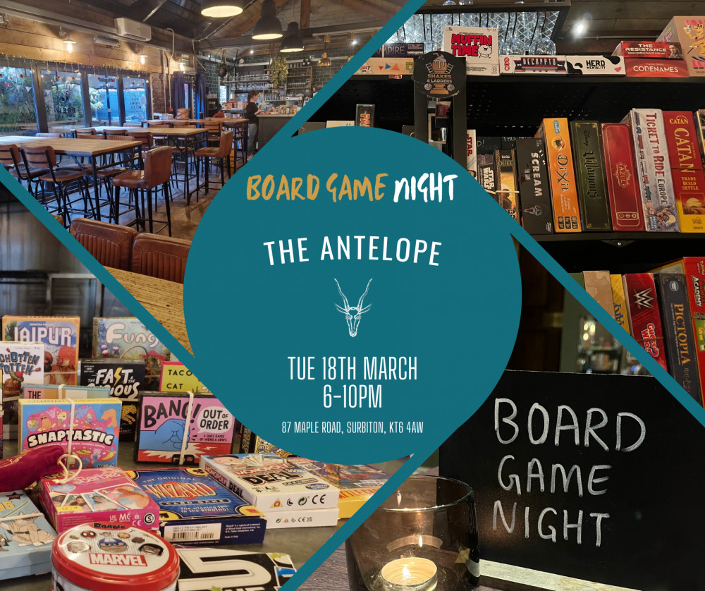 Board Game Night @ The Antelope in Surbiton