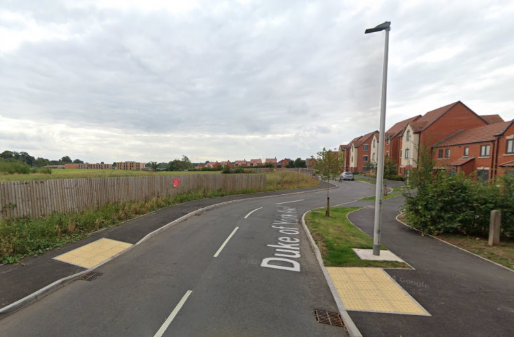 The new homes will form part of the Oakley Grove housing estate (image via Google Maps)