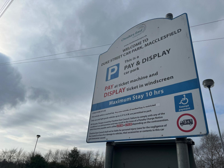 Cheshire East Council will press ahead with plans to sell off part of two Macclesfield town centre car parks (Credit: Nub News)