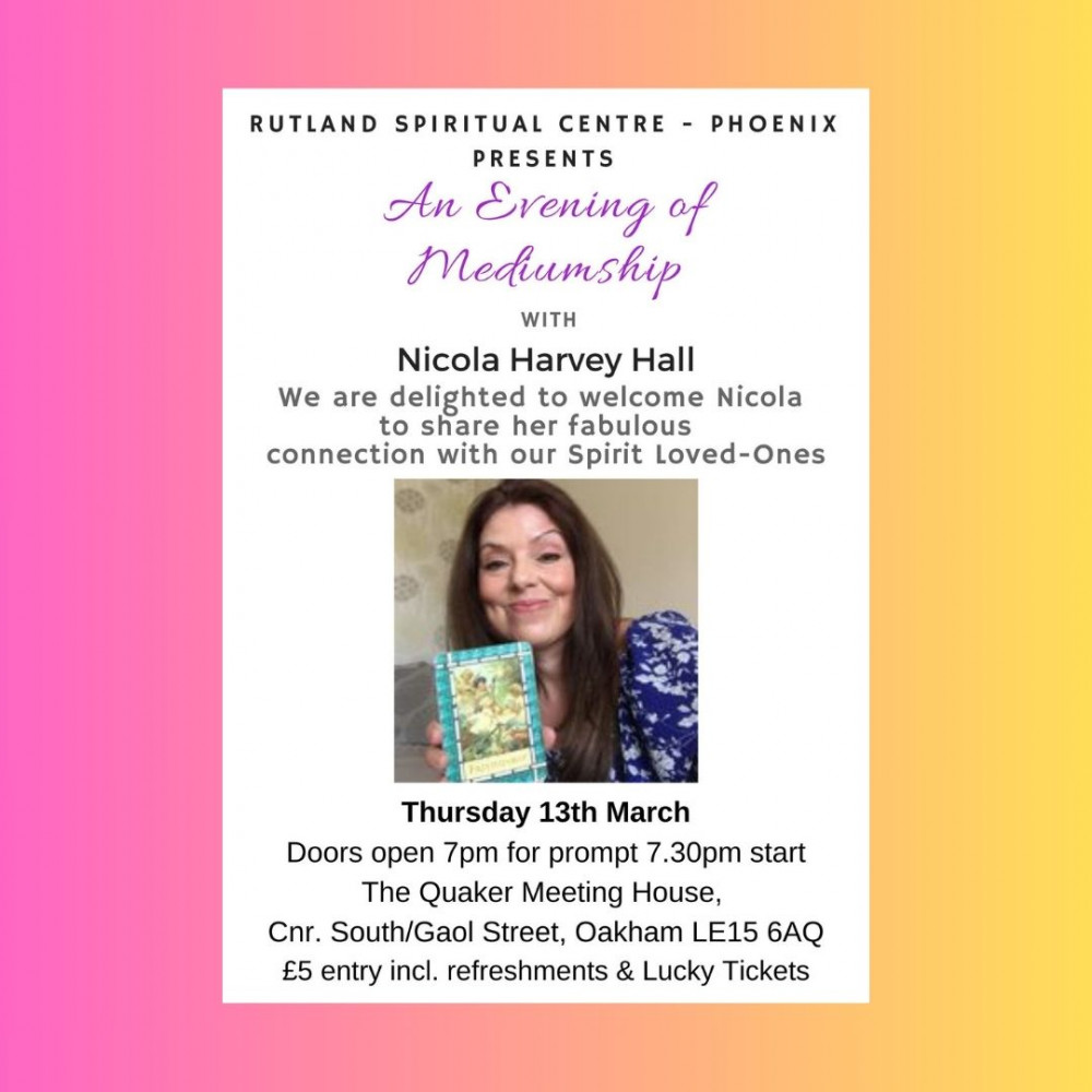 Evening of Mediumship Evening of Mediumship