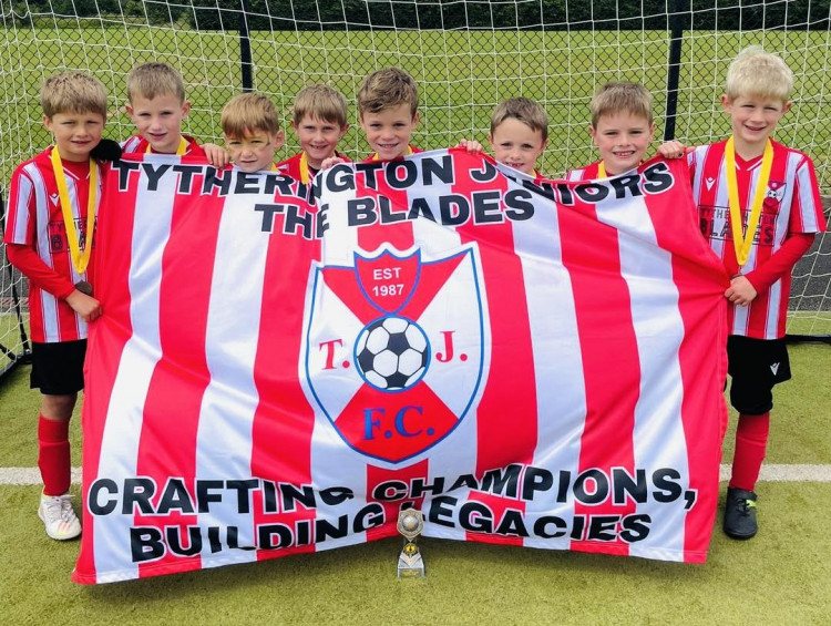 Tytherington Juniors have launched a competition to design their new badge (Credit: Tytherington Juniors FC)