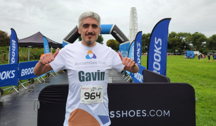 Gavin Trevena is one of several runners taking on challenges this year for the Rossendale Trust