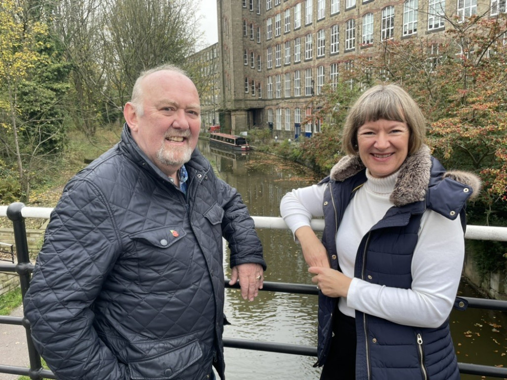 New Bollington councillors Jon Weston and Alison Rodwell (Credit: Alison Rodwell)