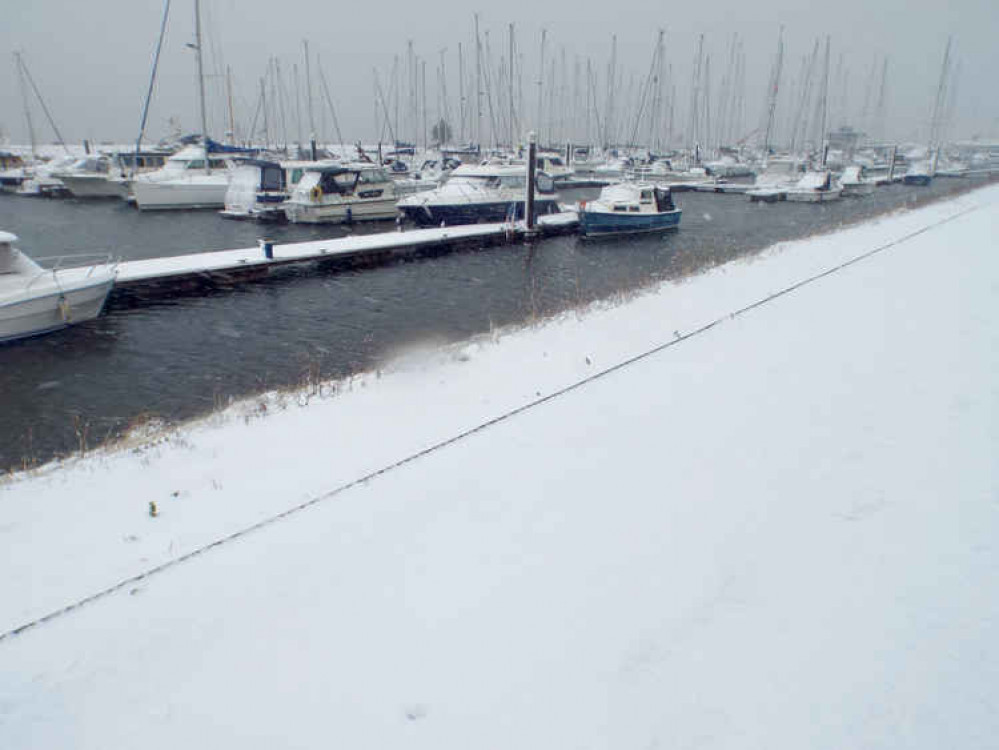 Not great for sailing out of marina