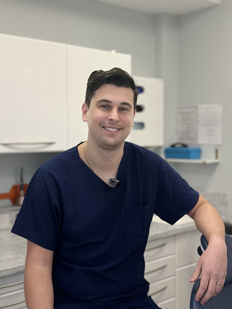 Dr Matt Gilks says communication is key in the work he does. (Photo: Lawton Dental Care) 