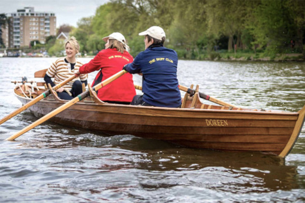 The lessons will take place at The Boathouse, Trowlock Way, Teddington, TW11 9QY (Credit: Teddington Skiff Club)