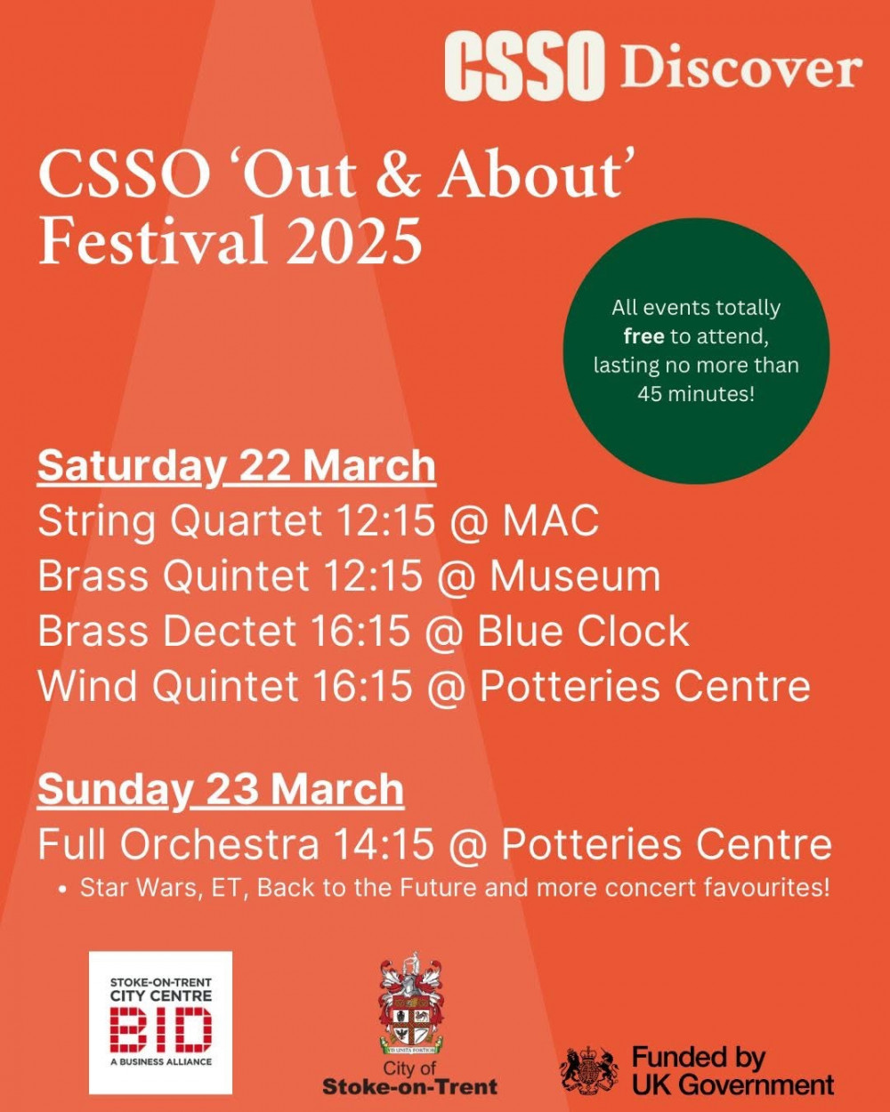 CSSO Out & About Festival 2025