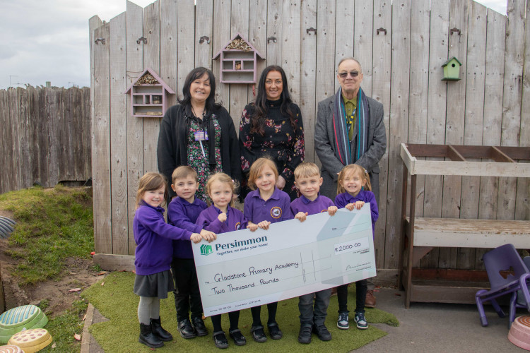 Gladstone Primary Academy in Longton was awarded £2,000. (Persimmon Homes)