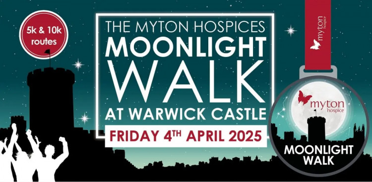 The Myton Hospices has launched a new Moonlight Walk! (image via Myton Hospices)