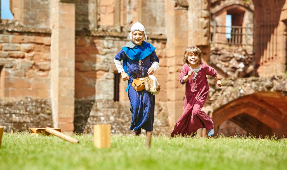 Kenilworth Castle has lots of events this Easter (image via English Heritage)