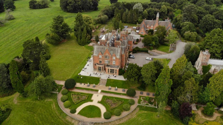 Wroxall Abbey is on the market again (image supplied)