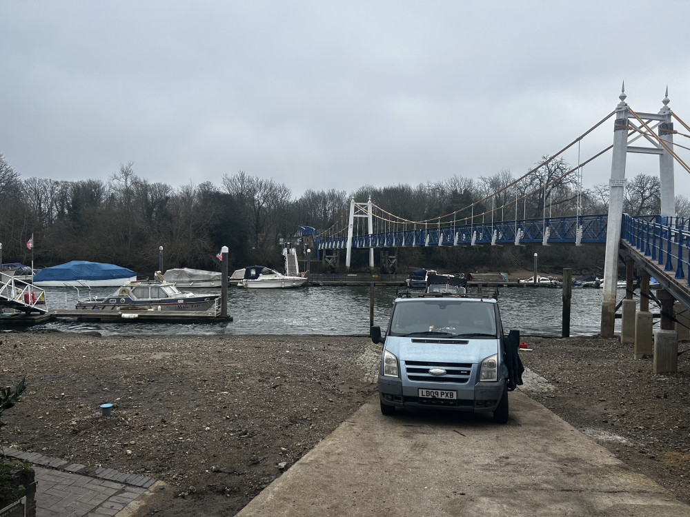 The Teddington Lock project began in June 2023 (Credit: Tilly O'Brien)