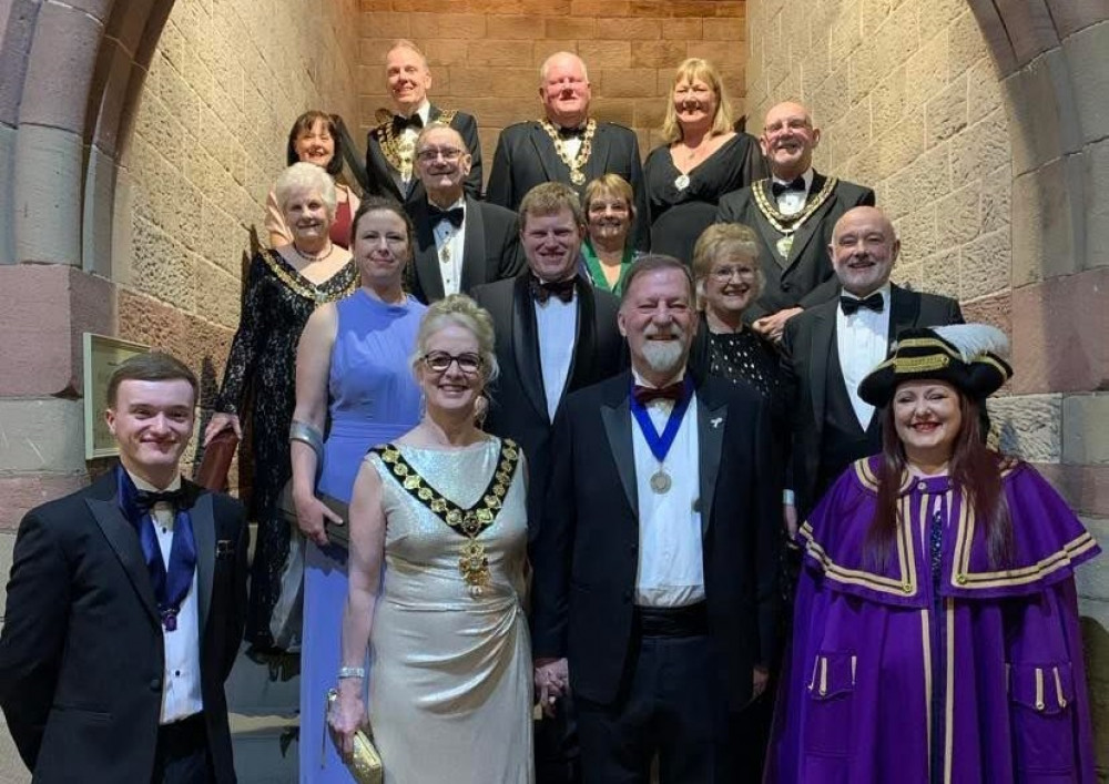 The Mayor of Congleton's Charity Ball was held last weekend (Credit: CTC)