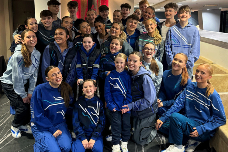 Talented young performers from Romiley's NK Theatre Arts will have their time in the spotlight as they appear on BBC One on 22 March (Image supplied)