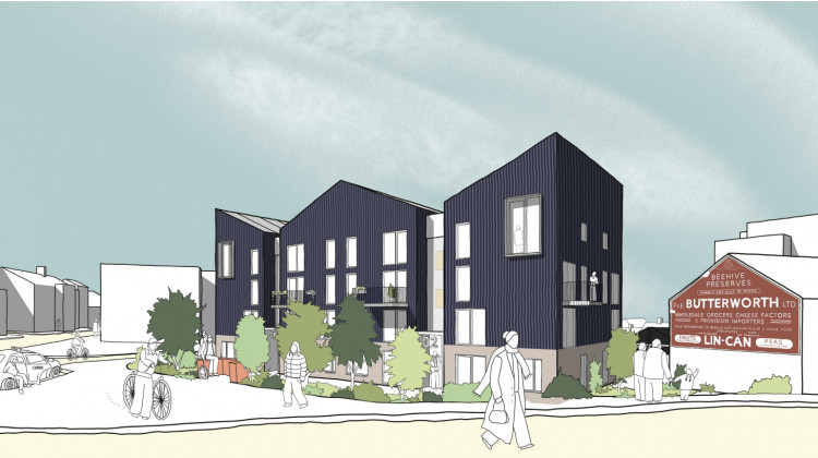 Developers have proposed 63 apartments in Newcastle. (Aspire Housing)