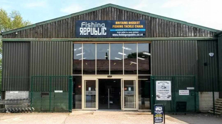 Fishing Republic Crewe, located at Lakemore Fisheries, Clay Lane, Haslington, will shutter no later than August 25 this year (Fishing Republic Crewe).