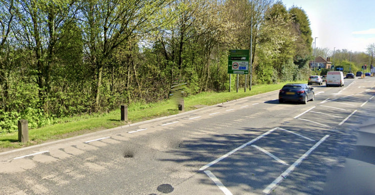 Land off Stephenson Way has been earmarked for future development. Photo: Instantstreetview.com