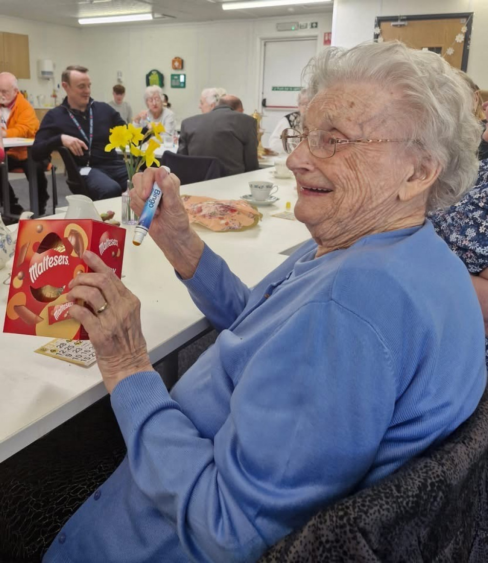 Freda was a bingo winner.