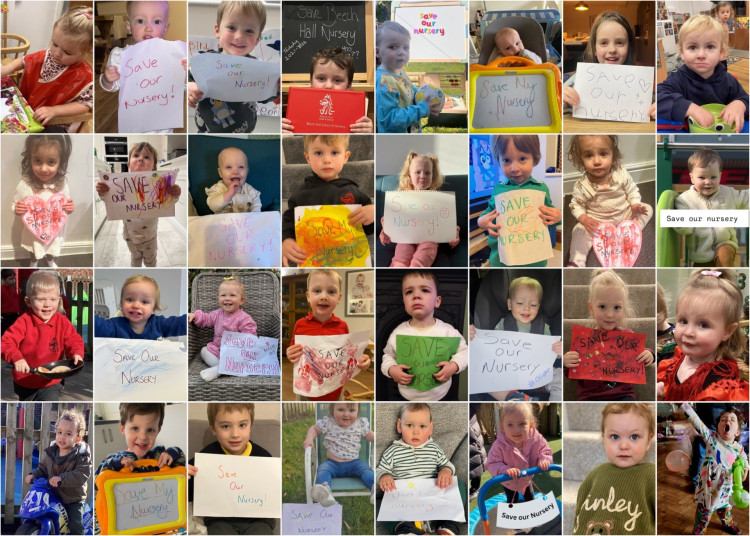 More than 90 parents of children at Beech Hall Nursery have written to ask Outcomes First Group to reconsider their decision to close the nursery (Credit: Supplied)