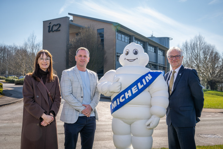 Teams from Michelin's head office are moving into Innovation Centre Two this month. (Keele University)