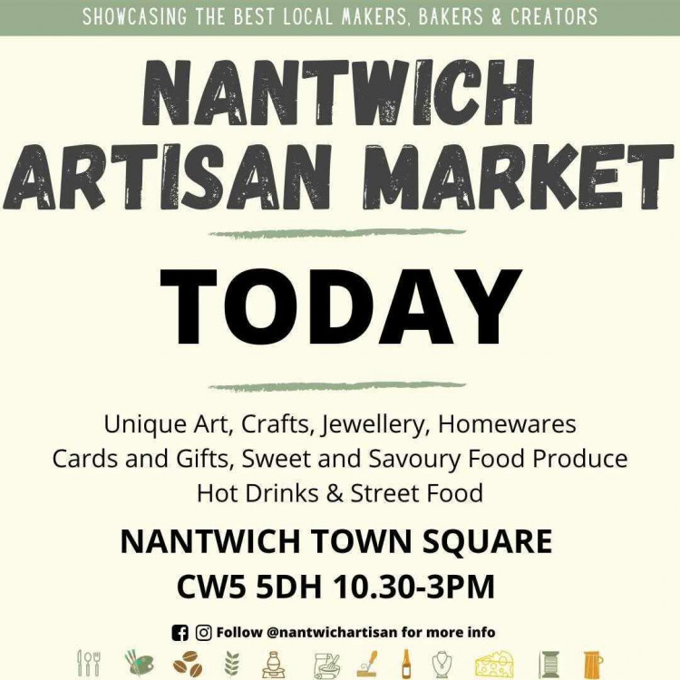 Nantwich Artisan Market.