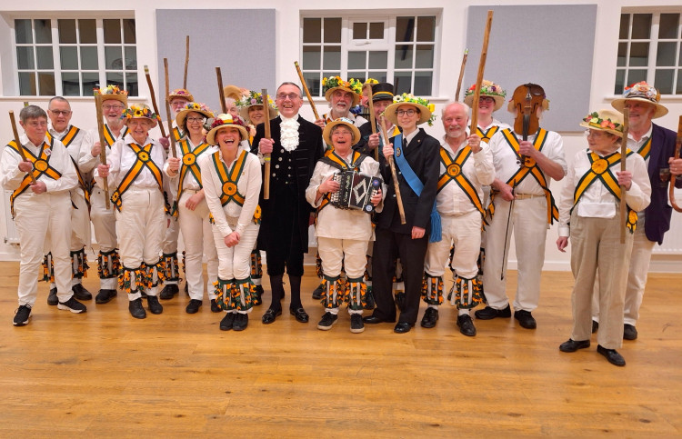 Rutland Morris presented with award by Rutland's High Sheriff