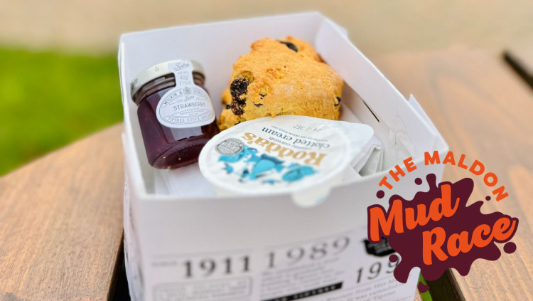 The event is in association with Roddas Clotted Cream and Tiptree Jams. (Credit: The Maldon Mud Race)