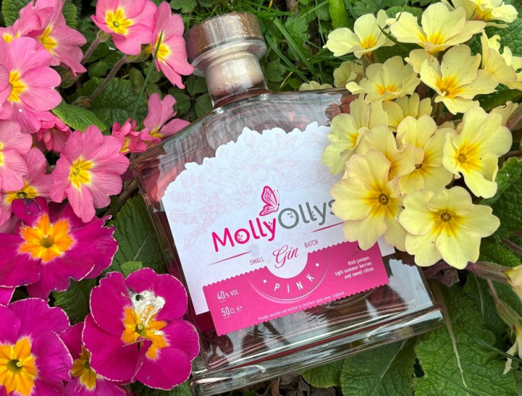 Molly Ollys has its own special pink gin! (Photo by Vlada Haidarzhy)