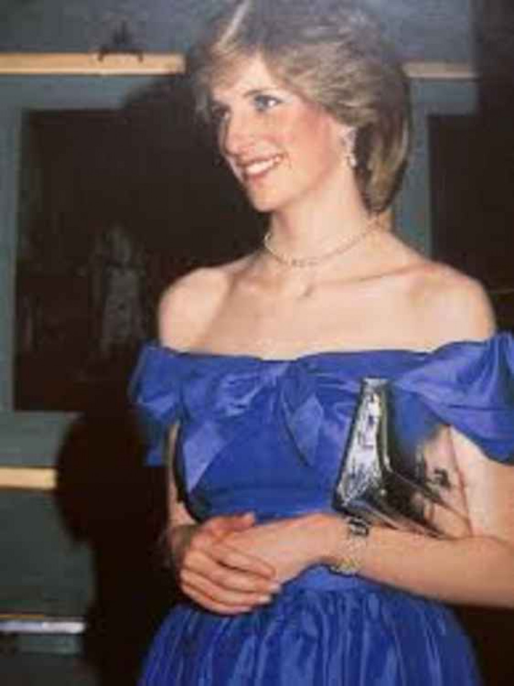 Malcolm worked in collaboration to create gowns for Princess Diana