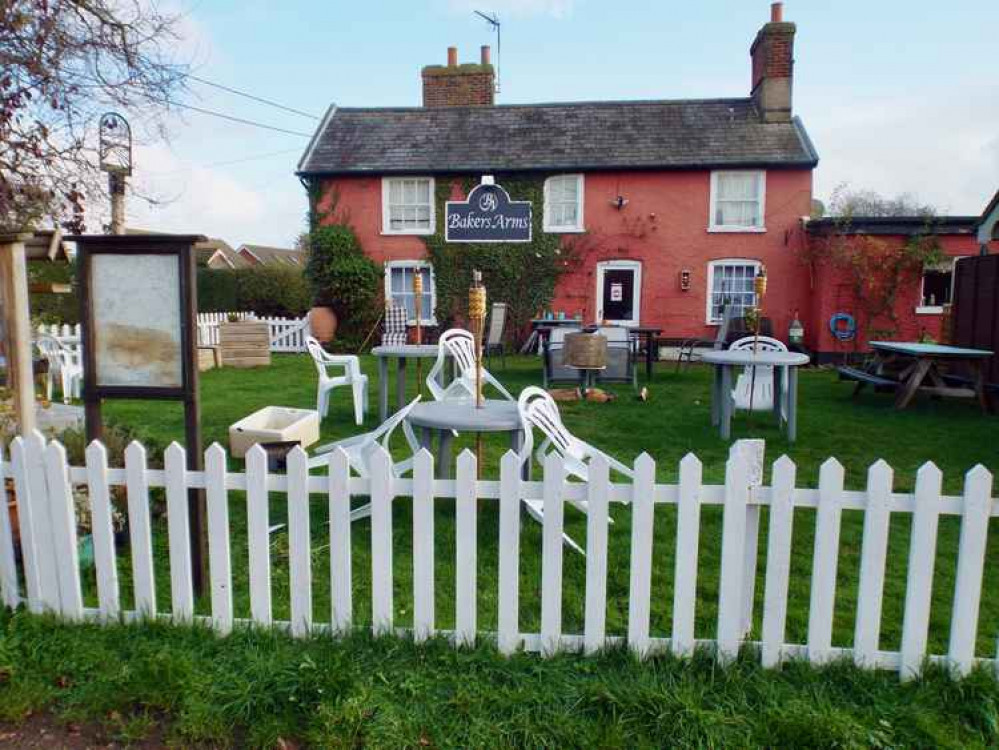 Room outside at the Bakers Arms