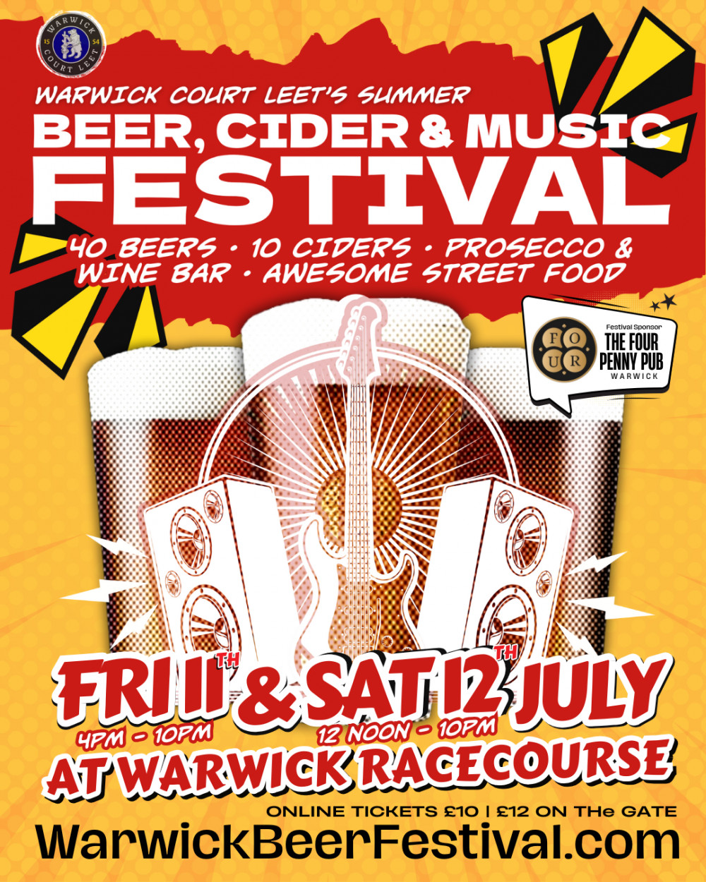 Warwick Court Leet Beer Cider and Music Festival Warwick Court Leet Beer Cider and Music Festival