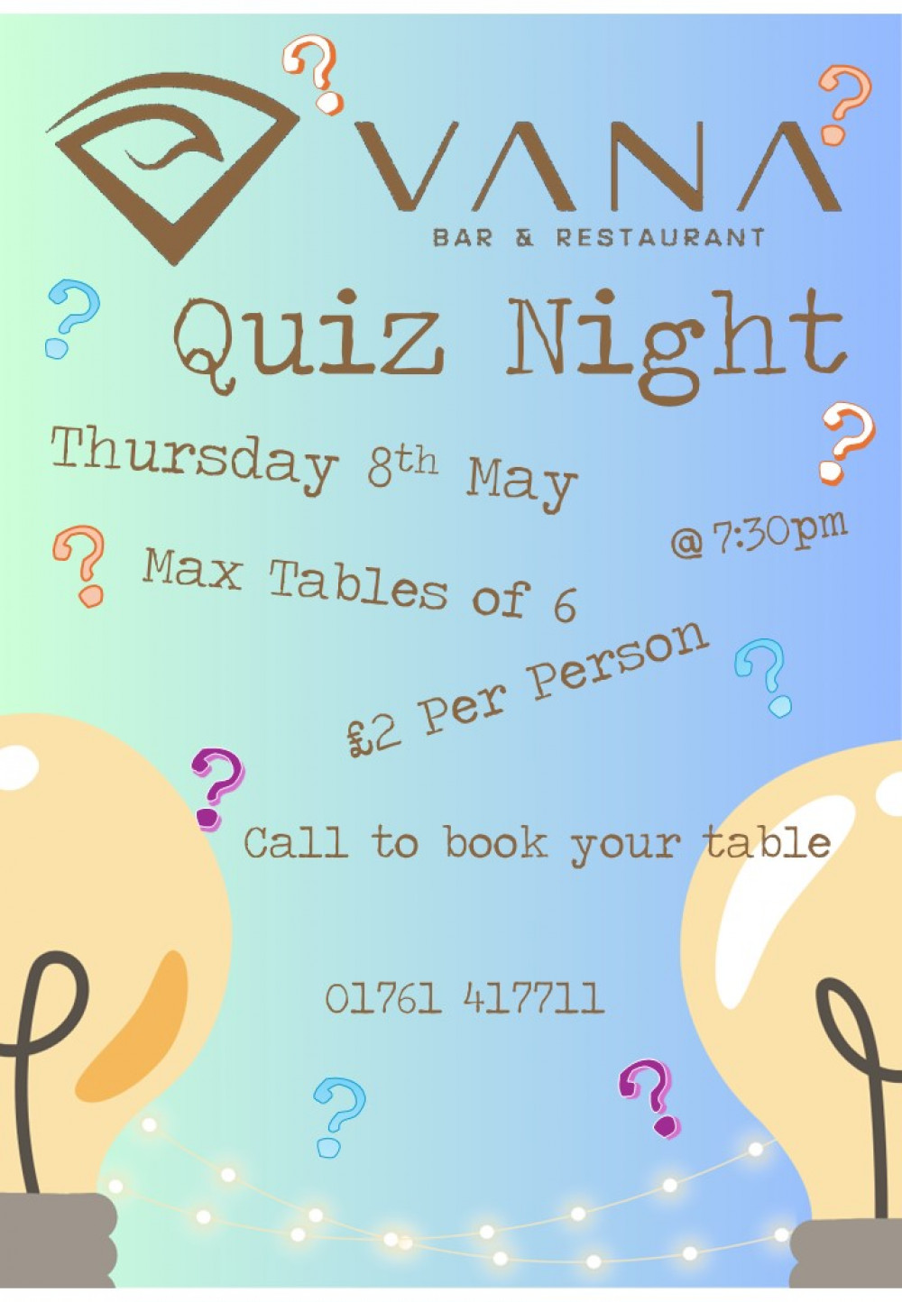 Quiz Night Quiz Night