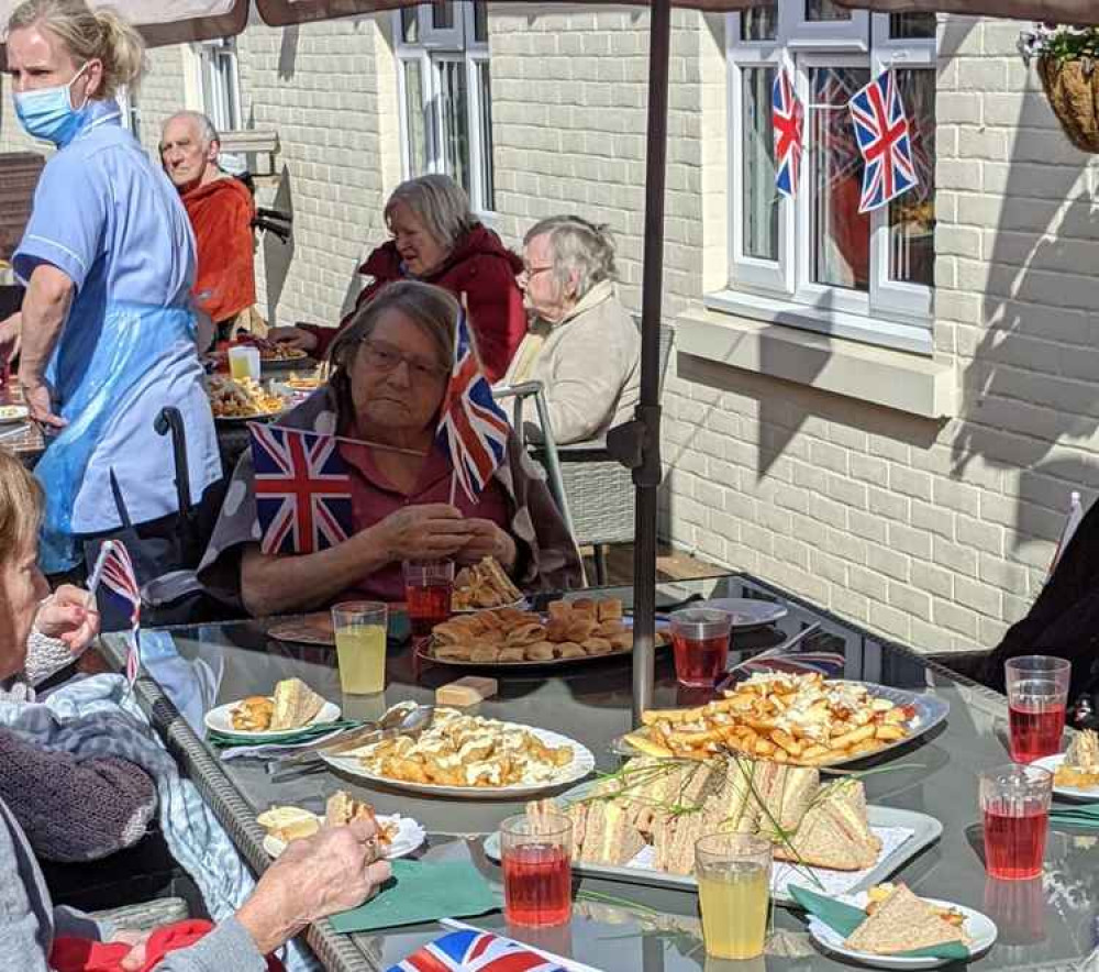 A very English afternoon tea