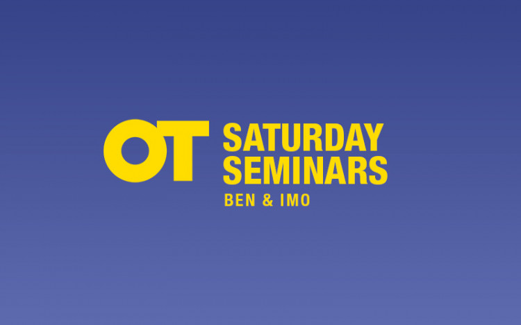Saturday Seminars: Ben and Imo Saturday Seminars: Ben and Imo