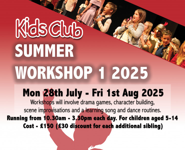 Kids Club Summer Workshop 1 Kids Club Summer Workshop 1