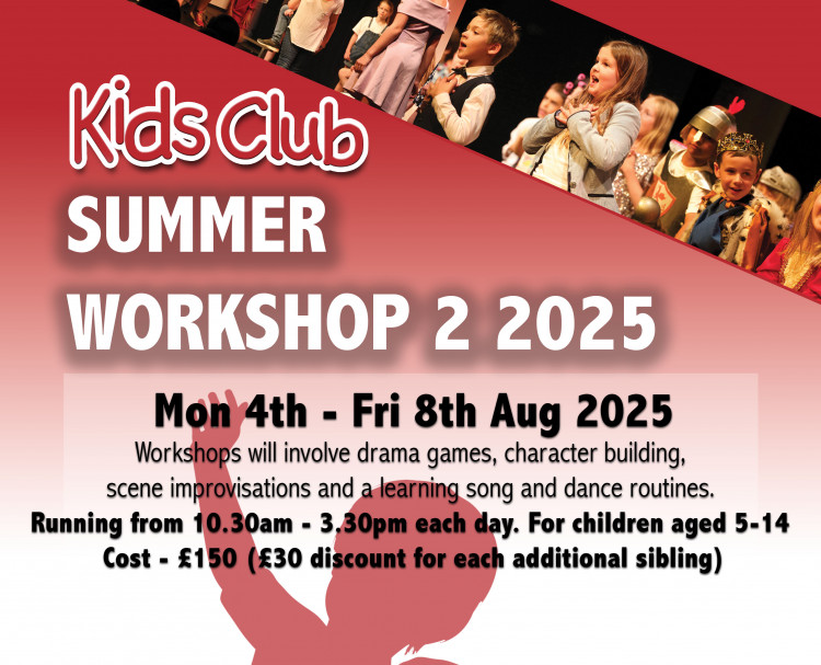 Kids Club Summer Workshop 2 Kids Club Summer Workshop 2