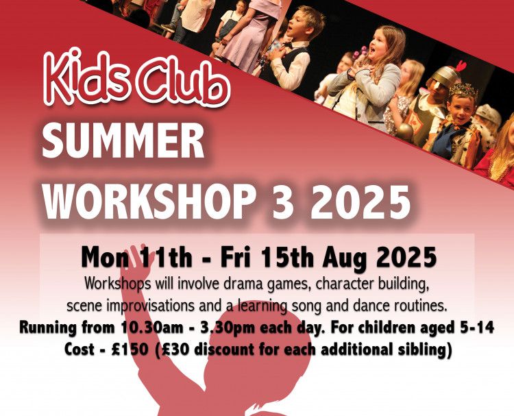 Kids Club Summer Workshop 3 Kids Club Summer Workshop 3