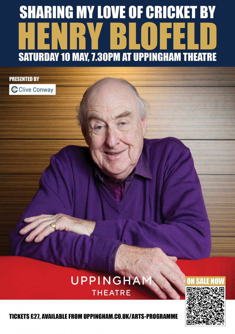 An evening with Henry Blofeld